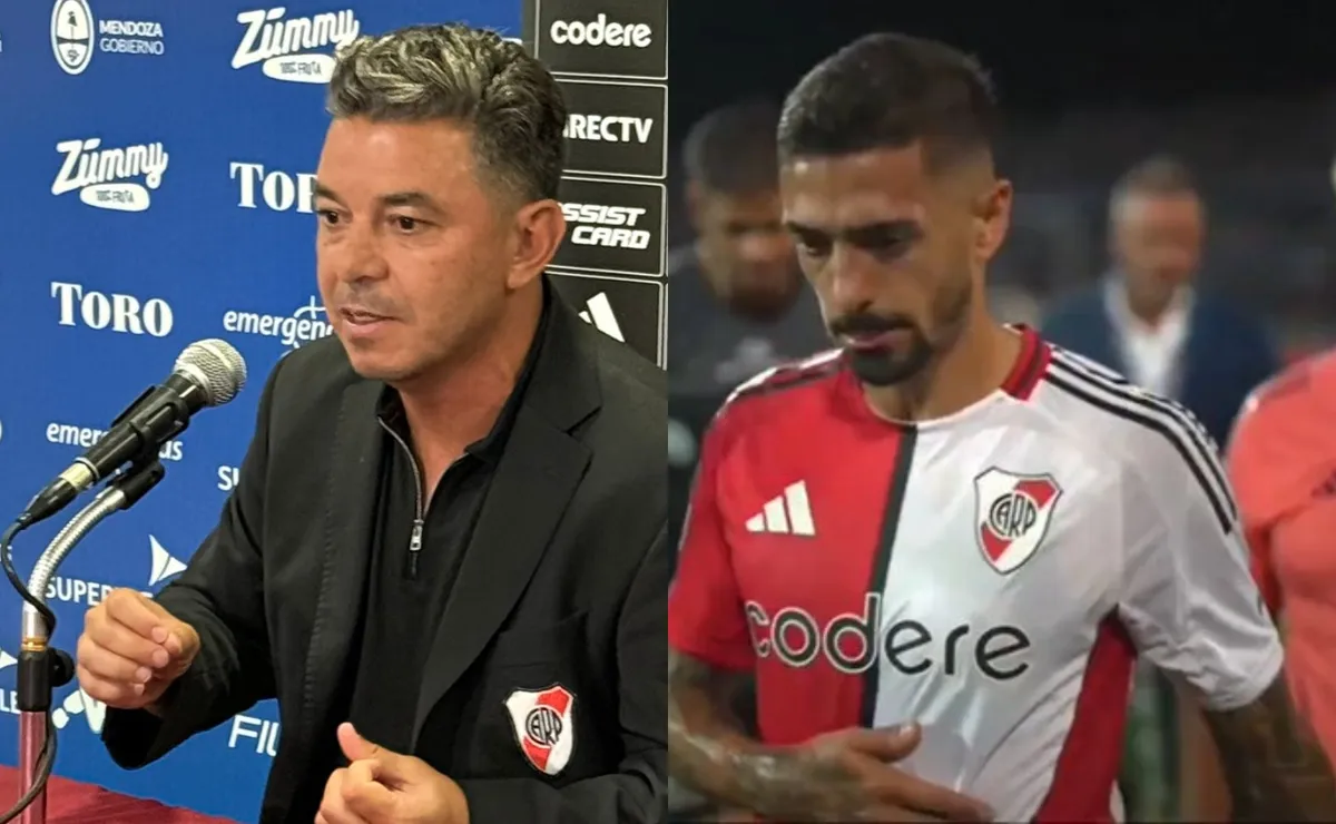 Qué dijo Gallardo sobre Lanzini post River vs. Godoy Cruz.