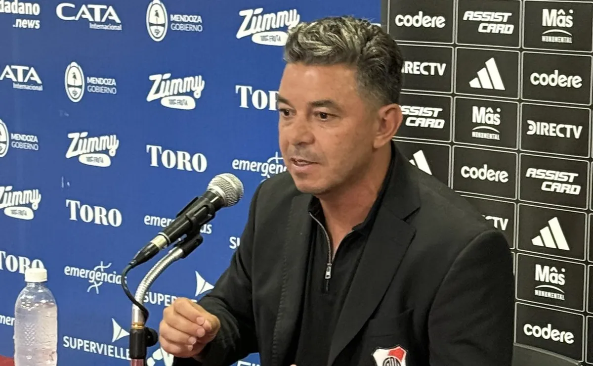 Marcelo Gallardo fue muy autocrítico con el presente de River (Foto: Juan Balbi).