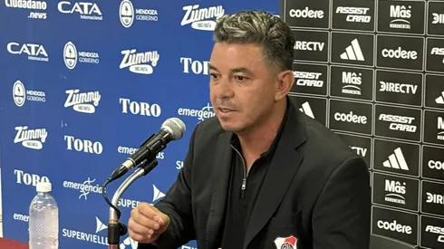 Marcelo Gallardo fue muy autocrítico con el presente de River (Foto: Juan Balbi).
