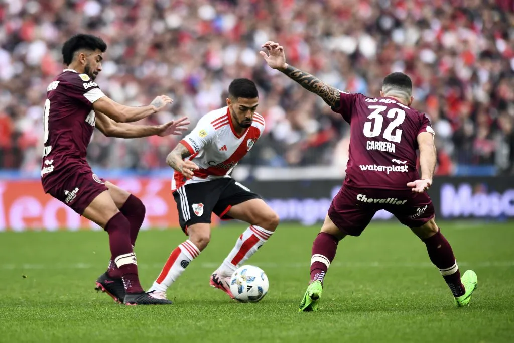 Lanzini lleva más malas que buenas desde que volvió a River.