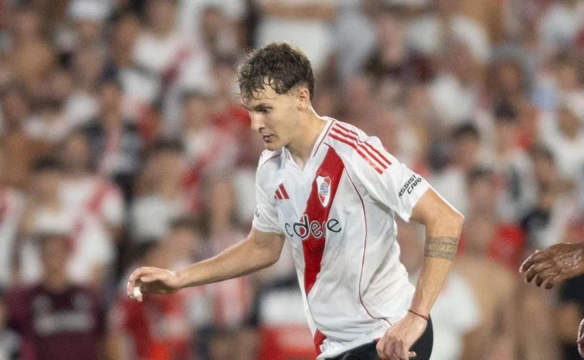 Colidio no termina de arrancar en River. Foto: LPM / Diego Haliasz.