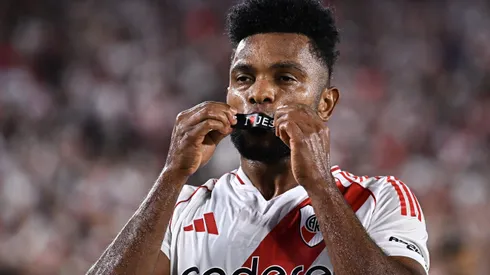 Miguel Borja igualó a Santos Borré y va en busca de un récord histórico en River