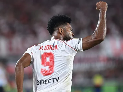 Con Armani y Montiel como figuras, River derrotó a Lanús con gol de Borja