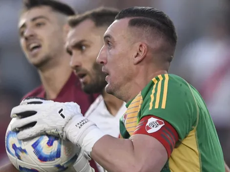 Armani la rompió ante Lanús: "Para ésto está el arquero de River"