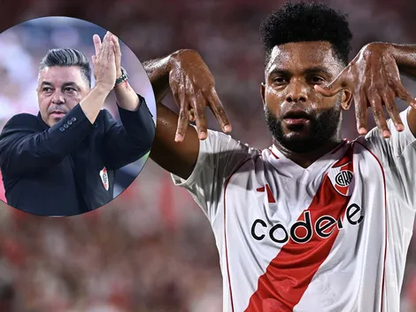 Gallardo habló sobre Miguel Borja y fue contundente: "No lo cambié"