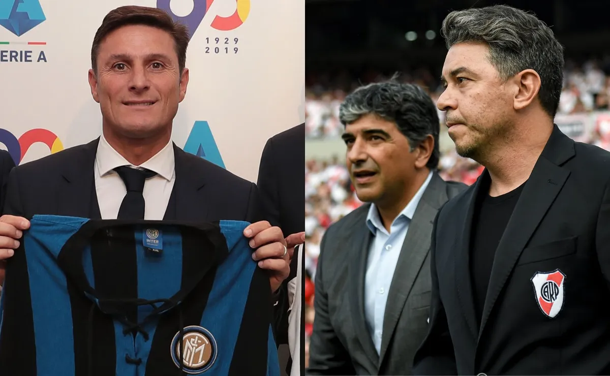 Zanetti habló de River.
