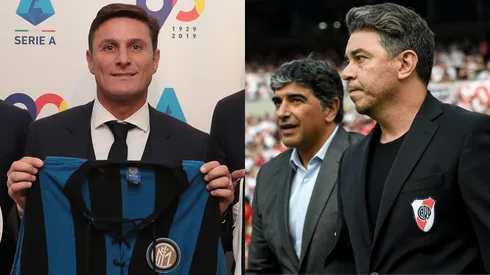 Zanetti habló de River.