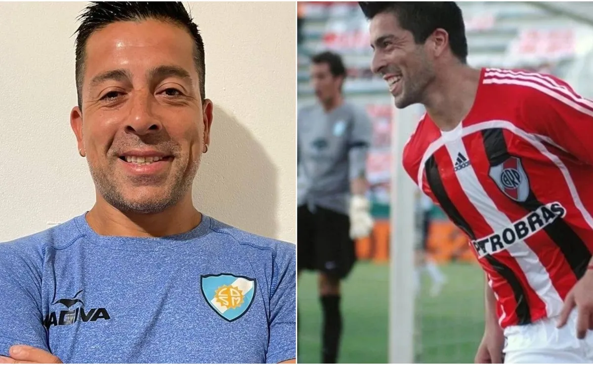 Diego Galván. El ex futbolista de River se convirtió en ídolo en Viedma y allí se quedó a vivir (FOTO: Sol de Mayo y Getty Images).