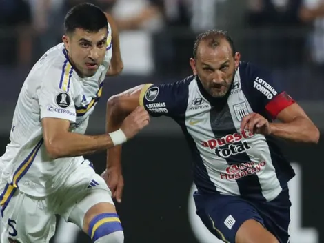 Hernán Barcos la rompió en el triunfo de Alianza Lima contra Boca por Copa Libertadores y chicaneó: "Sus defensores..."