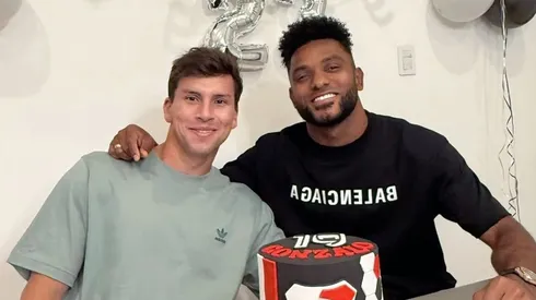 El gesto de Borja con Tapia.