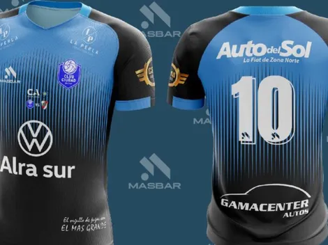 FOTO | La camiseta especial de Ciudad Bolivar en homenaje a River