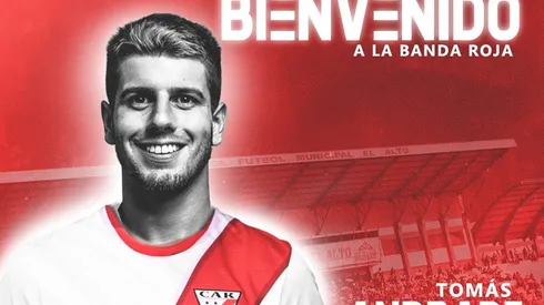 Tomás Andrade jugará en Bolivia.