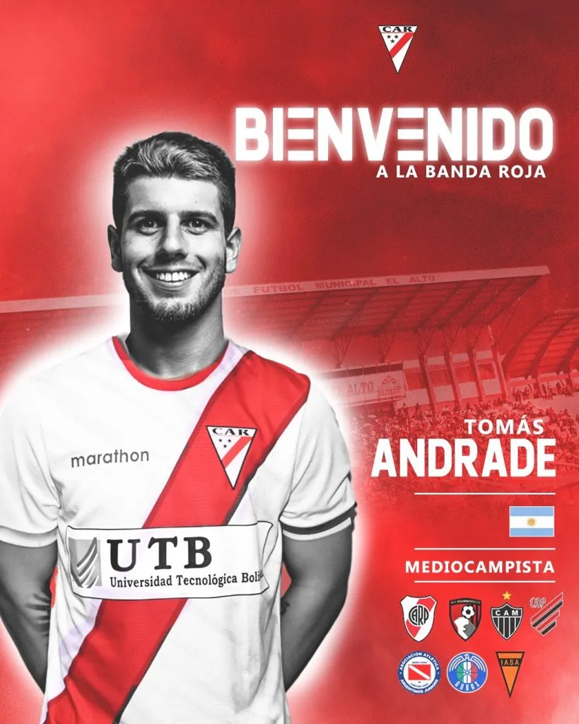 Tomás Andrade fue presentado en Always Ready.