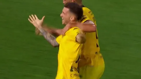 Serrago inventó una obra de arte en La Bombonera.