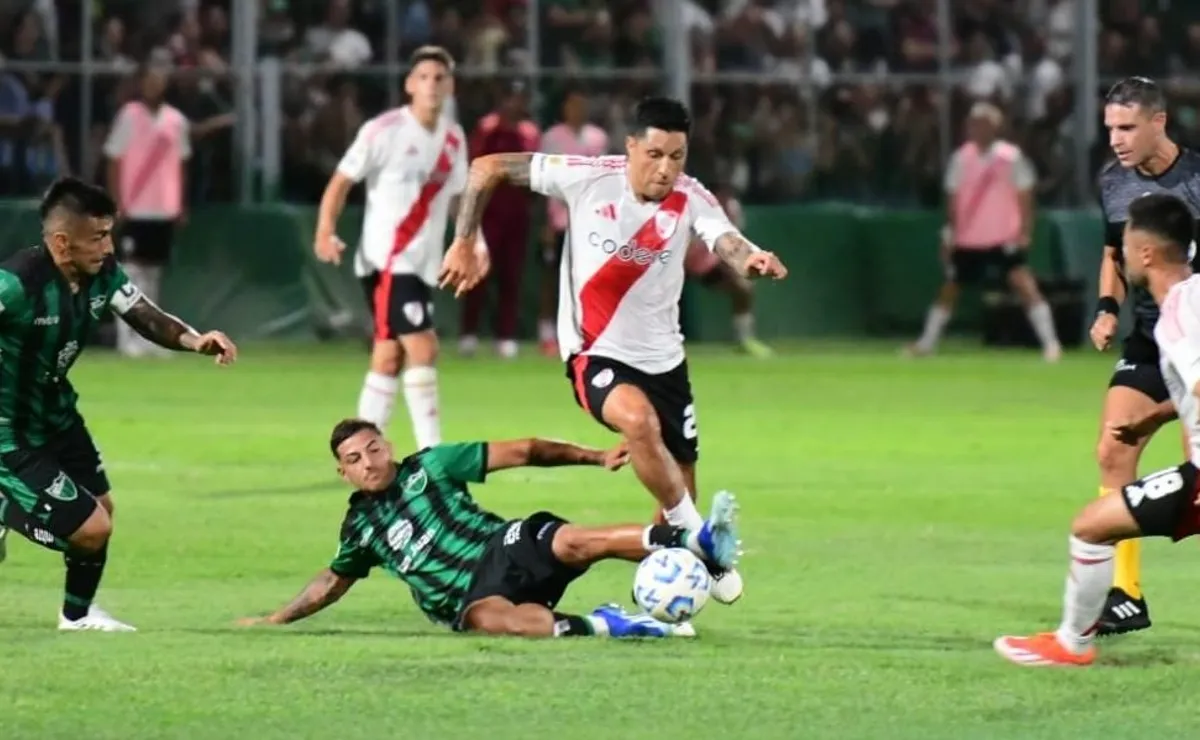 Enzo Pérez no termina de convencer a muchos hinchas con su nivel Foto: San Martin SJ.