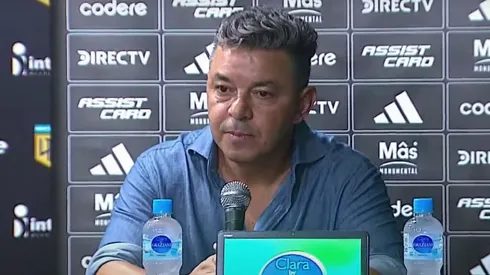 La palabra de Gallardo en conferencia de prensa.