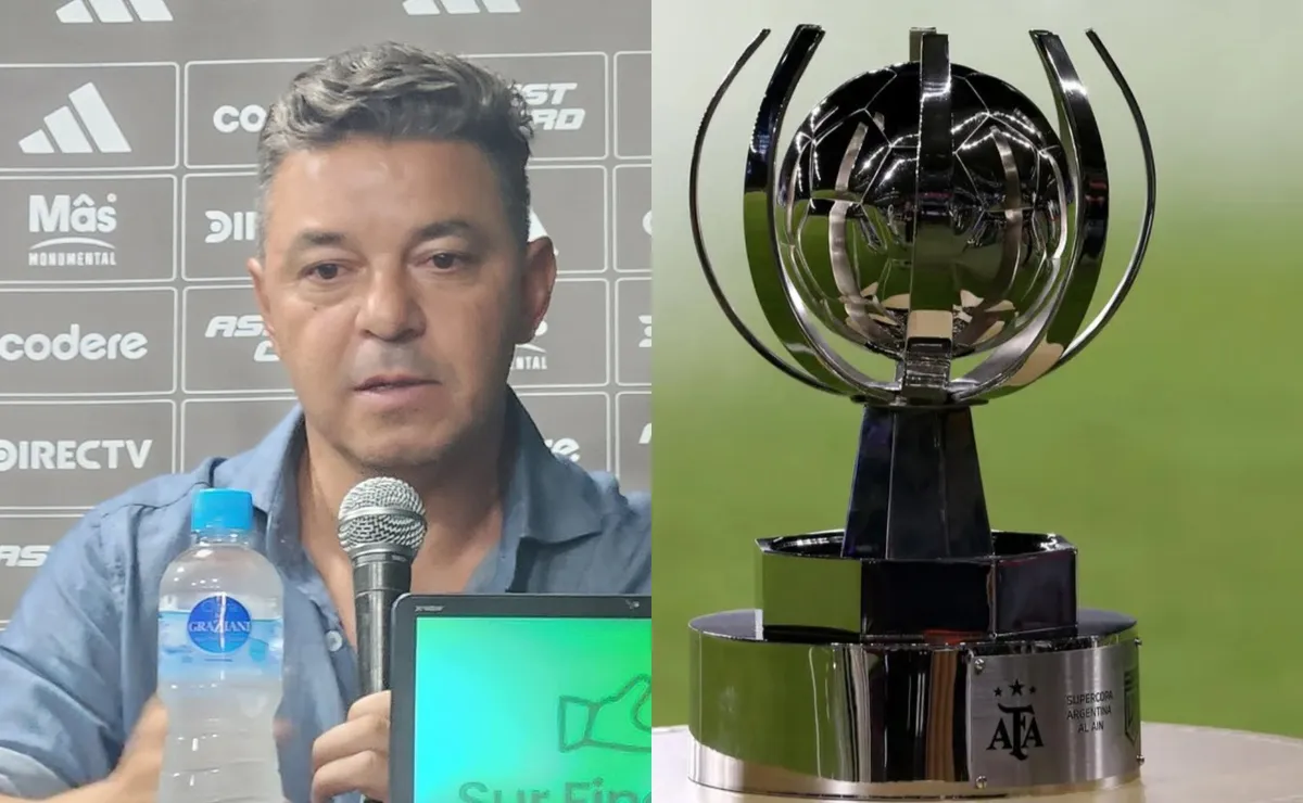Gallardo se refirió a la Supercopa Internacional que jugará River.