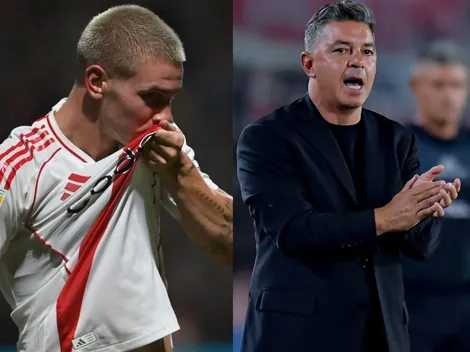 No se vio: la reacción de Gallardo al golazo de Mastantuono