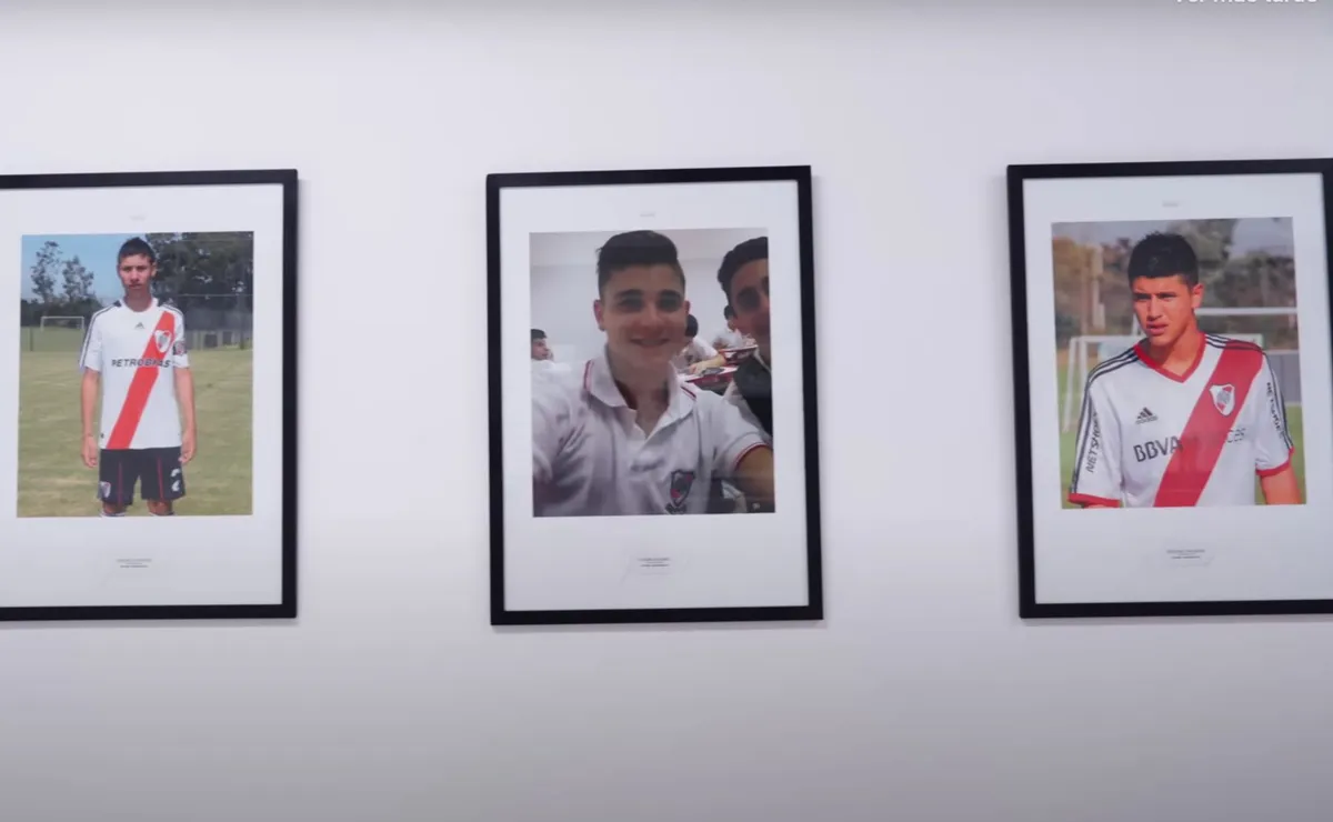 Los cuadros en el Colegio River.