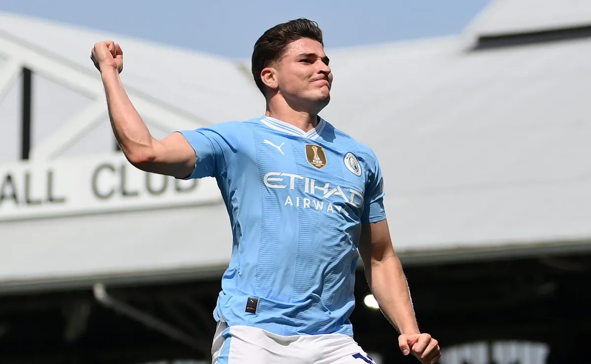 Los hinchas de Manchester City se expresaron sobre Julián Álvrez.
