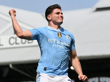 Los hinchas de Manchester City extrañan a Julián Álvarez: "Queríamos que se quede"