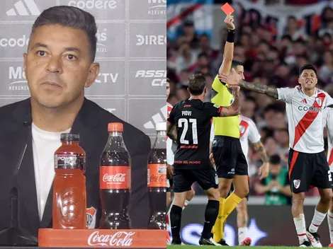 ¿Qué dijo? Gallardo reflexionó sobre la expulsión de Enzo Pérez