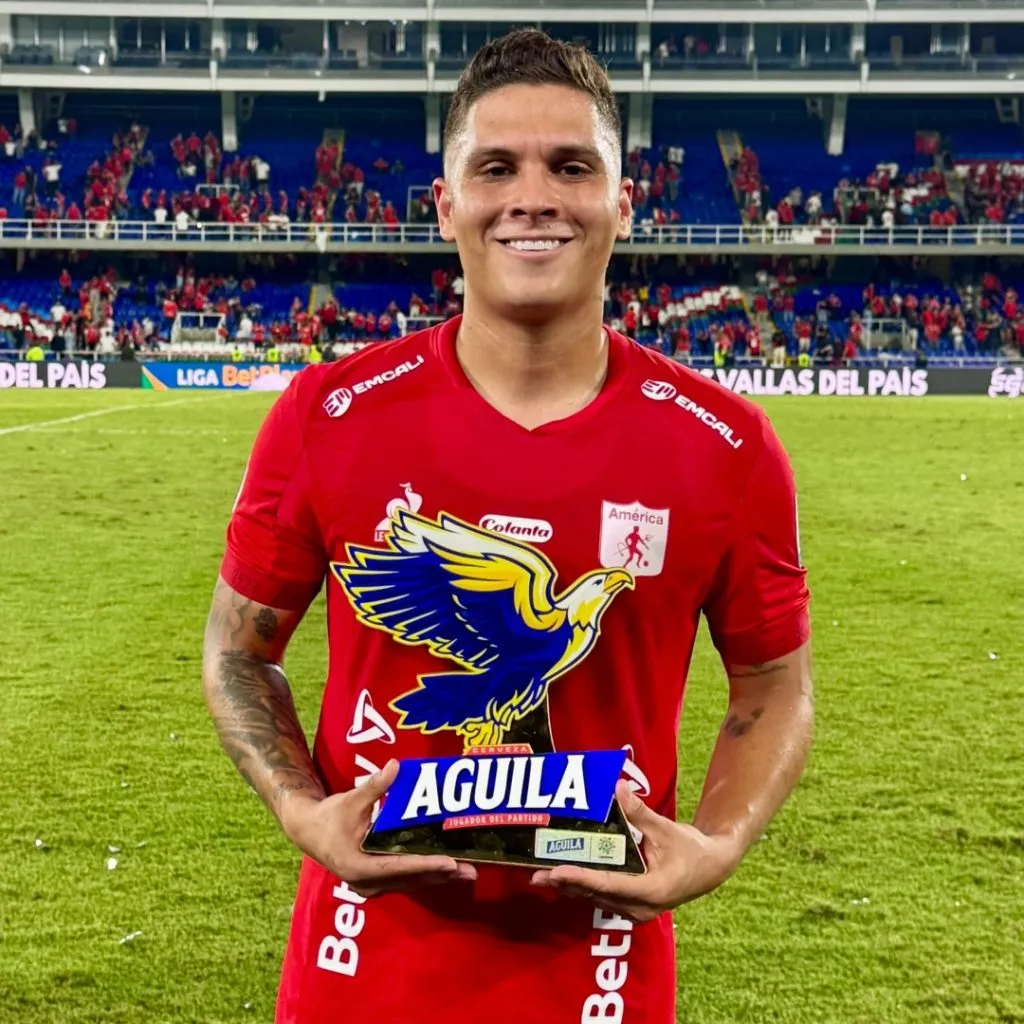 Juanfer Quintero tuvo un buen semestre en América de Cali.