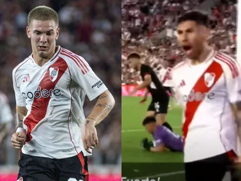 "Fuerte, la p... madre": el enojo de Montiel con Mastantuono que no se vio