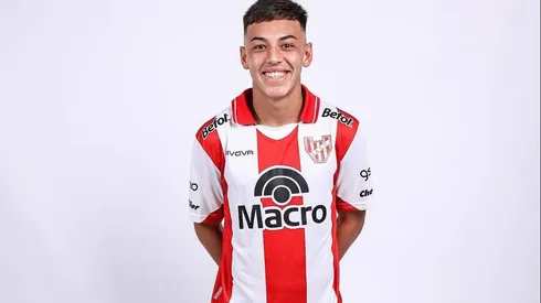 Matías Gallardo debutó en Instituto.