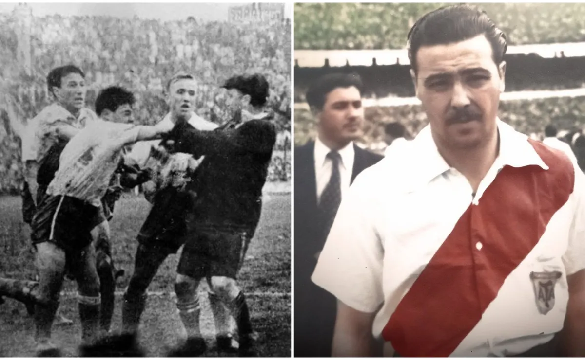 Walter Gómez. El uruguayo hizo historia en River.