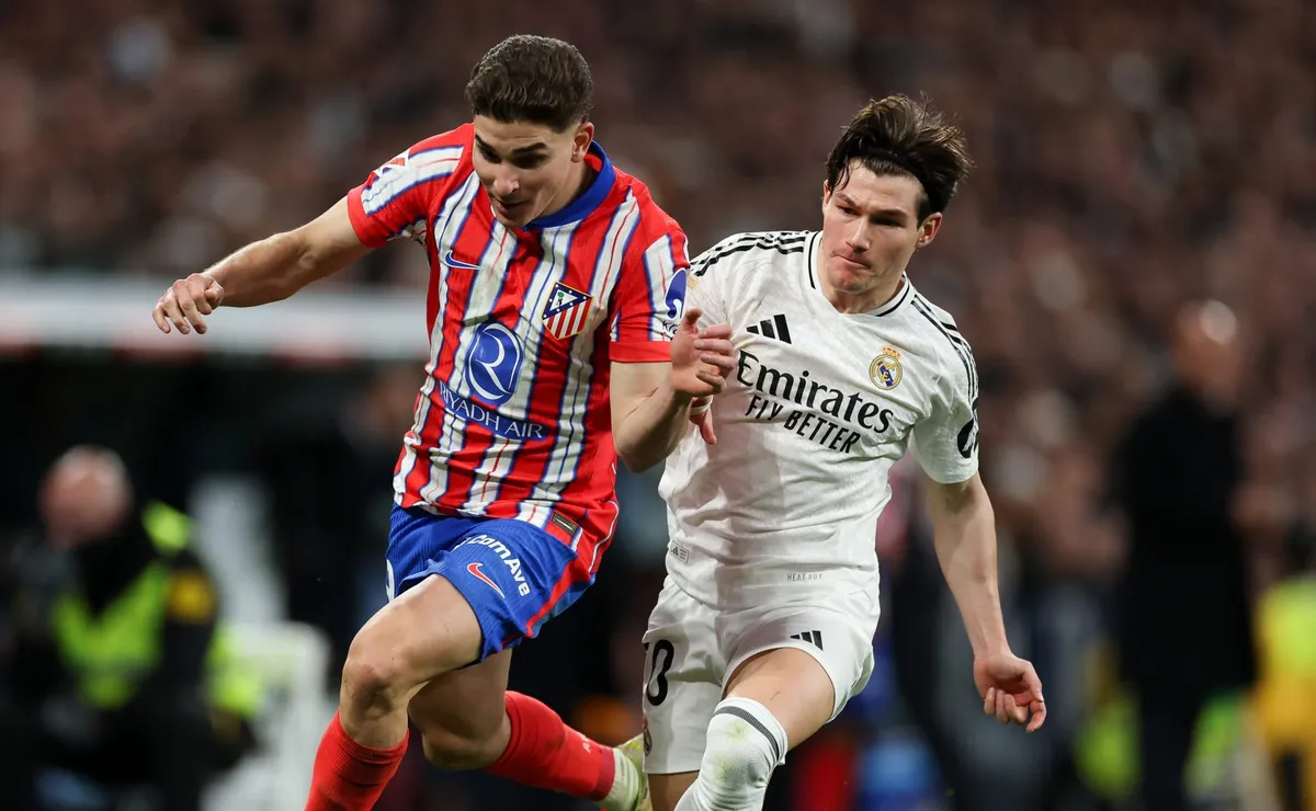 Julián Álvarez buscará eliminar al Real Madrid de la Champions.