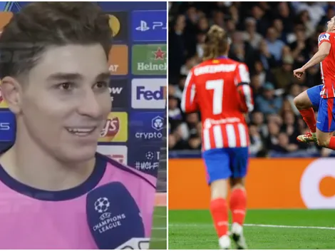Julián Álvarez habló de su propio gol al Real Madrid y no dudó: "Fue un..."