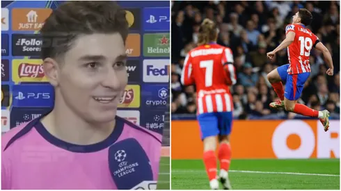 Julián Álvarez marcó un gol impresionante ante Real Madrid en el Bernabeu por la Champions League.