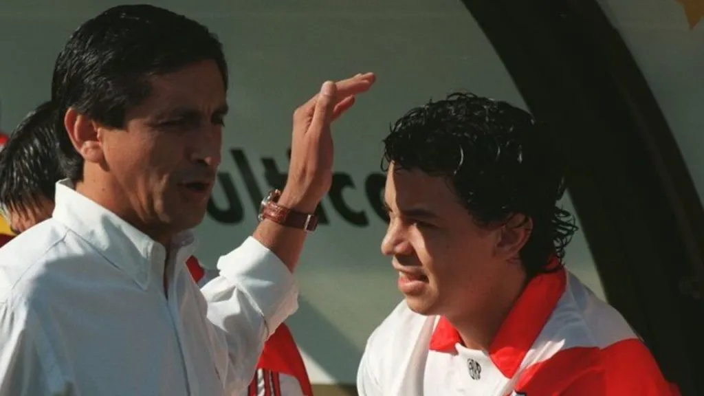 Ramón y Gallardo, dos de los máximos ídolos de la historia de River.
