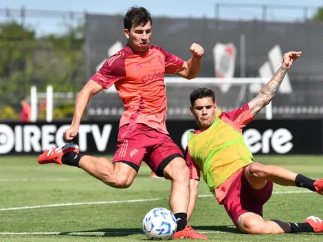 Gonzalo Tapia se volvió tendencia por una pálida imagen en la práctica de River