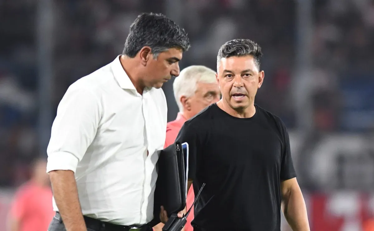 Gallardo y Biscay son virales por un particular video. Foto: Getty.