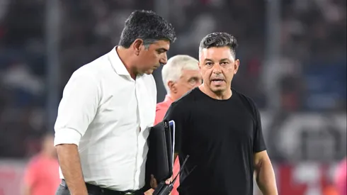 Gallardo y Biscay son virales por un particular video. Foto: Getty.