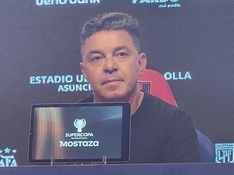 ¿Qué dijo? El mensaje optimista que trató de bajar Gallardo tras la derrota