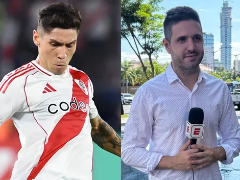 Un periodista contó una intimidad de Montiel en el vestuario de River tras la derrota