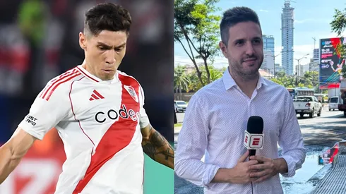 Un periodista contó una intimidad de Montiel en el vestuario de River tras la derrota