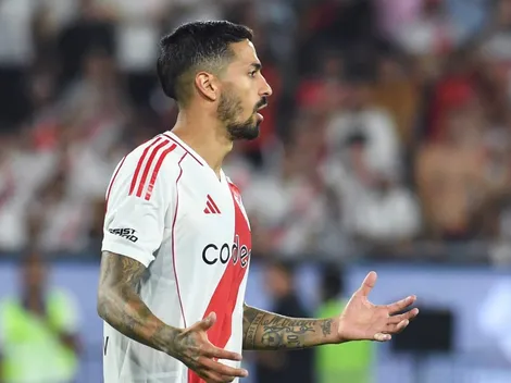 Manuel Lanzini, cada vez con menos crédito en River: penal errado ¿y el hincha perdió la paciencia?
