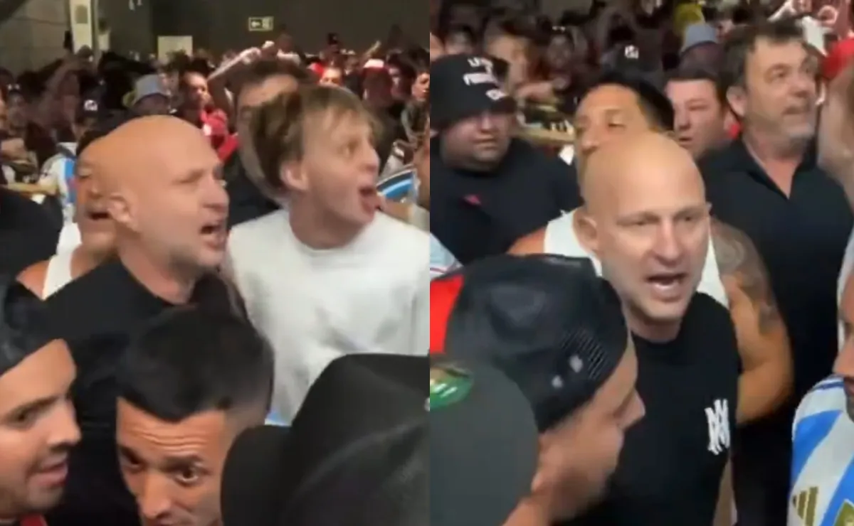 Más que un representante: el video de Hernán Berman con la barra de River