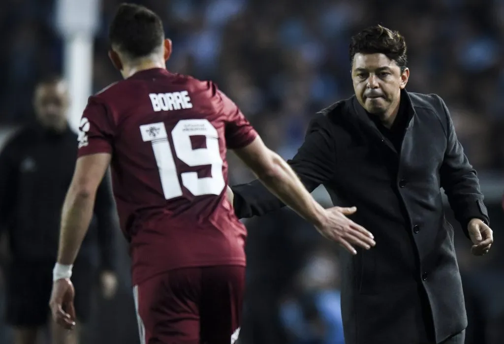 Borré llenó de elogios a Gallardo. (Getty)