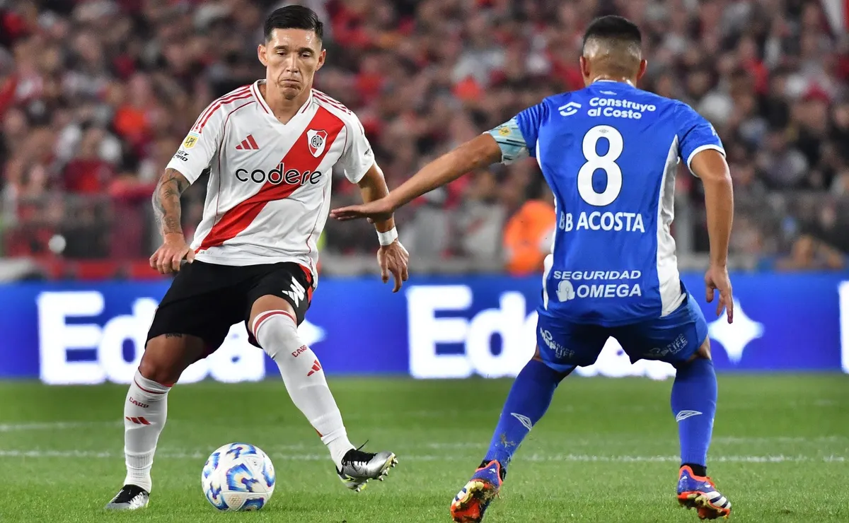 Cómo está River en la tabla de posiciones.