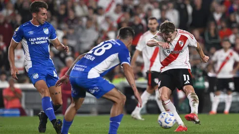 Colidio le dio la victoria a River.