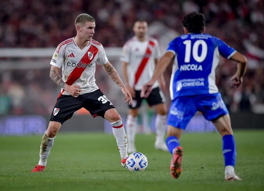 Mastantuono, entre los mejores talentos del mundo.