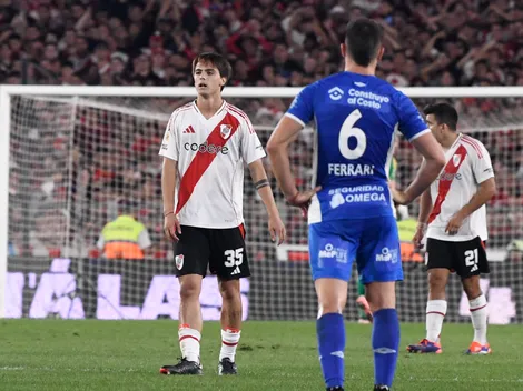Así fue el debut de Giorgio Costantini en River vs. Atlético Tucumán