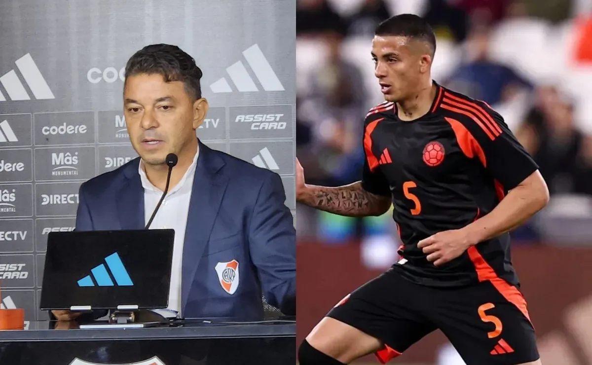 Marcelo Gallardo confirmó cuándo se sumará Kevin Castaño a River.