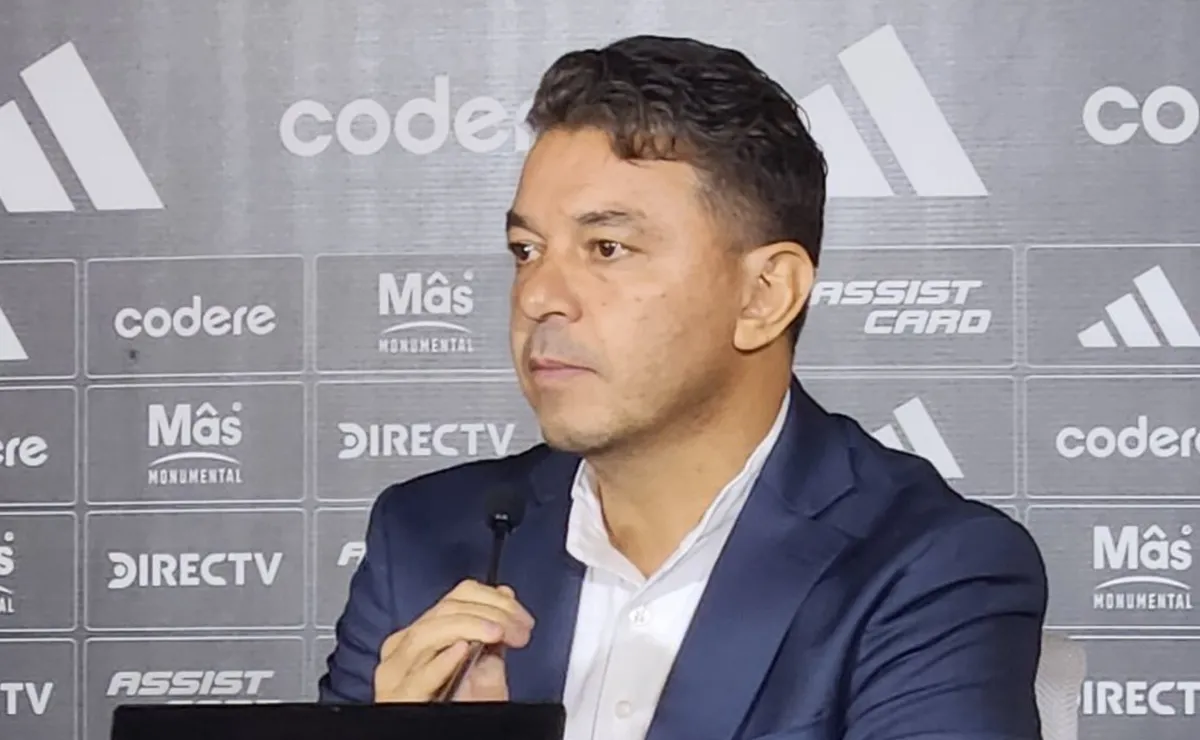 Gallardo, conforme y "representado" por la actuación de River.