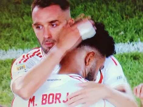Una imagen poco vista: el desconsuelo de Borja tras River vs Atlético Tucumán